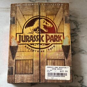 Jurassic Park Franchise Collection DVD set